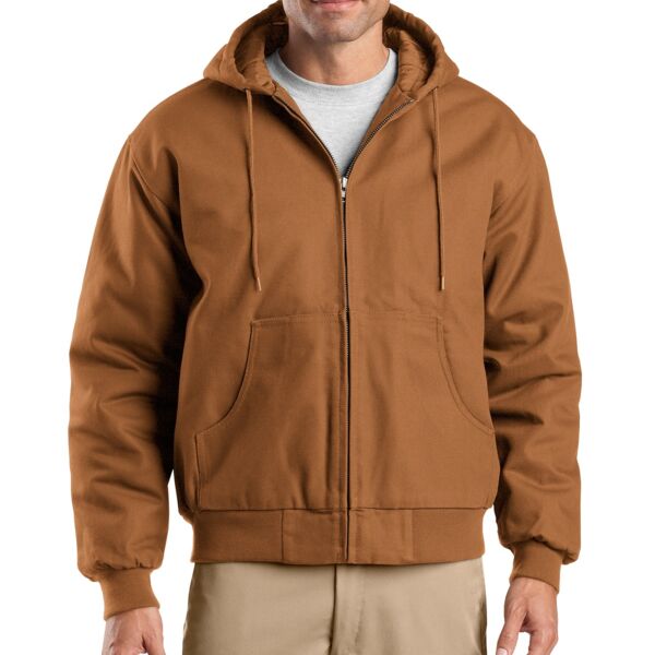 Cornerstone Tall Duck Cloth Hooded Work Jacket Thumbnail