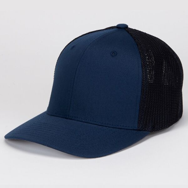 Yupoong Flexfit® Mesh Cotton Twill Trucker Cap Thumbnail