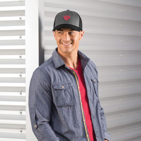 New Era Snapback Contrast Front Mesh Cap Thumbnail