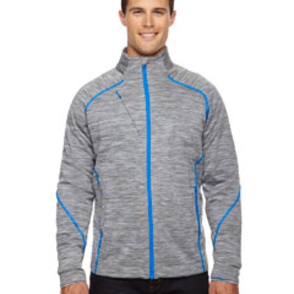 Ash City - North End Sport Men's Flux Mélange Bonded Fleece Jacket Thumbnail