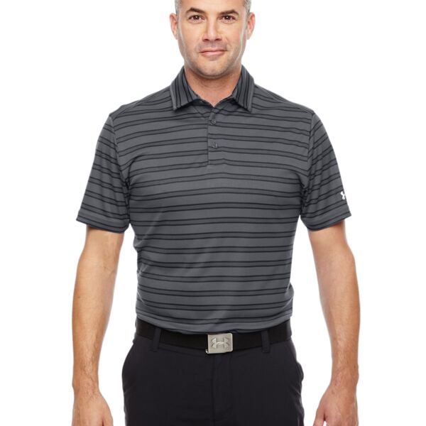 Men's Under Armour Tech Stripe Polo Thumbnail