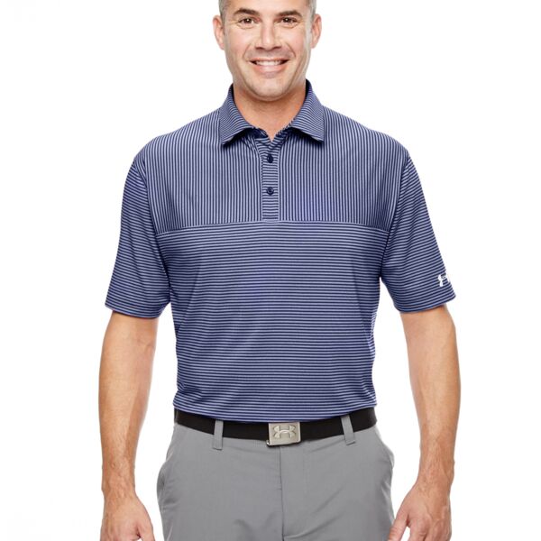 Men's Under Armour Playoff Stripe Polo Thumbnail