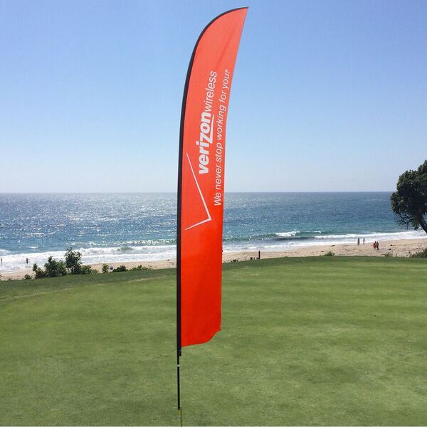 19.5ft Feather Flag Banner (Single Sided) Thumbnail