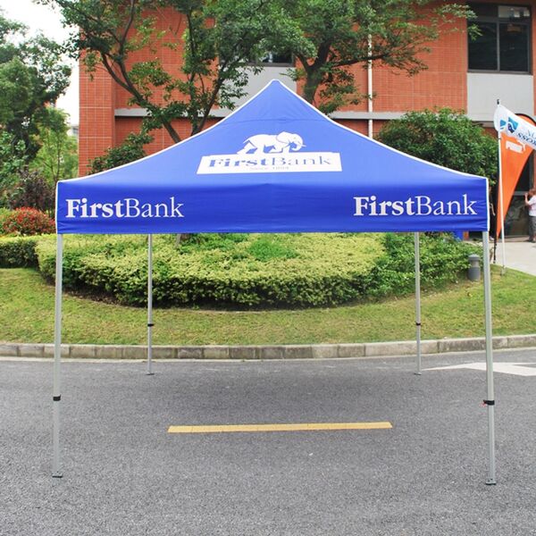10ft x10ft Canopy Tent Full Color Print with Hexagon-Leg Steel Frame Thumbnail