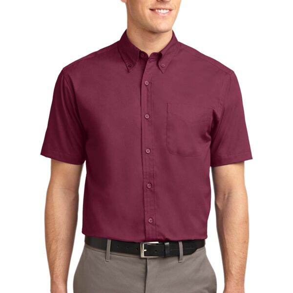 Port Authority Tall Short Sleeve Easy Care Shirt Thumbnail