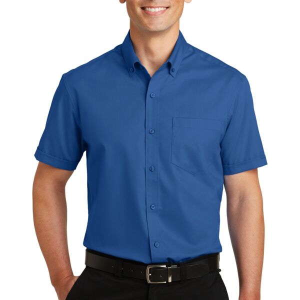 Osceola Clerk Short Sleeve SuperPro ™ Twill Shirt Thumbnail