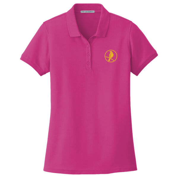 Osceola Clerk Ladies Short Sleeve Polo 60/40 Cotton/Poly Thumbnail