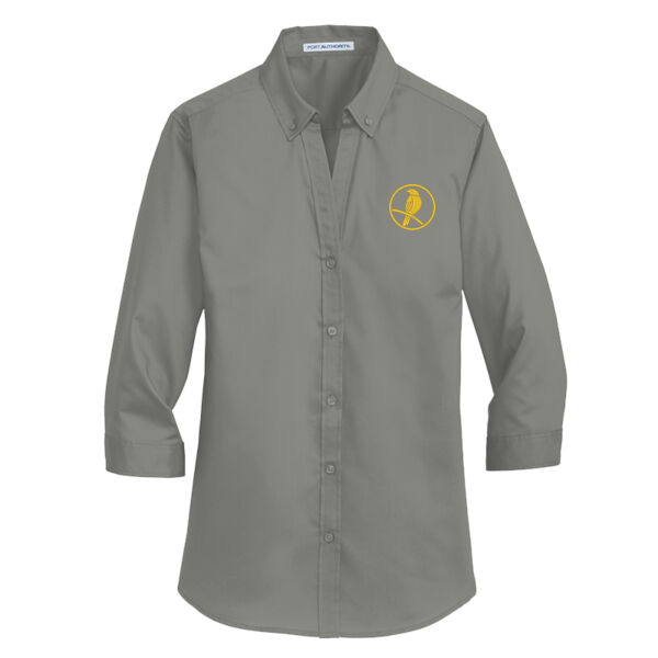 Osceola Clerk Ladies 3/4 Sleeve Superpro Twill Shirt Thumbnail