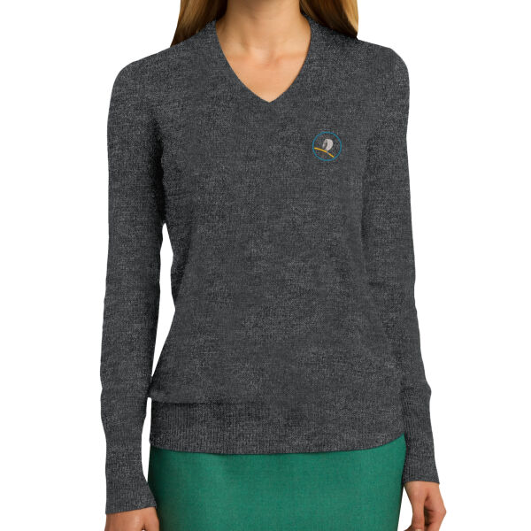 Osceola Clerk Ladies V-Neck Sweater Thumbnail