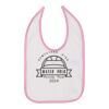 Infant Contrast Trim Premium Jersey Bib Thumbnail