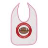Infant Contrast Trim Premium Jersey Bib Thumbnail