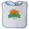 Infant Contrast Trim Terry Bib Thumbnail