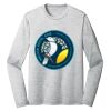 Sublimatable PosiCharge Long Sleeve Electric Heather Tee Thumbnail